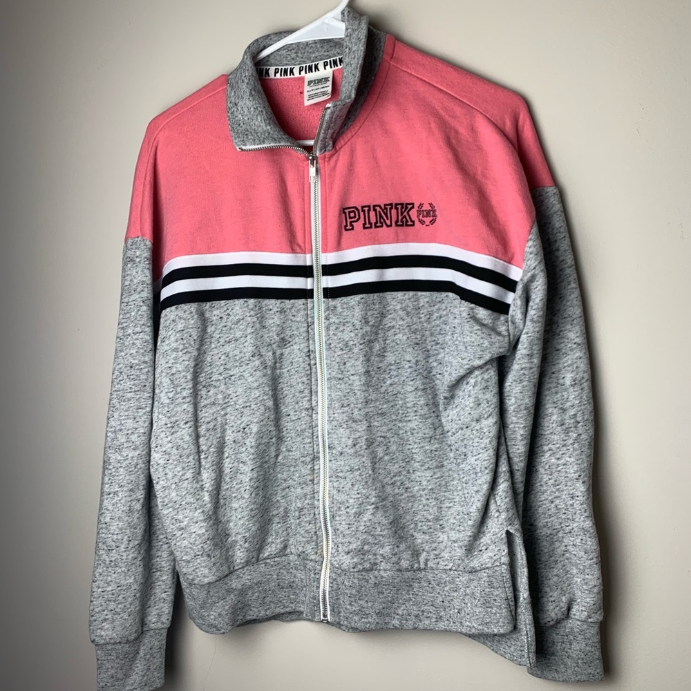 VS pink zip up